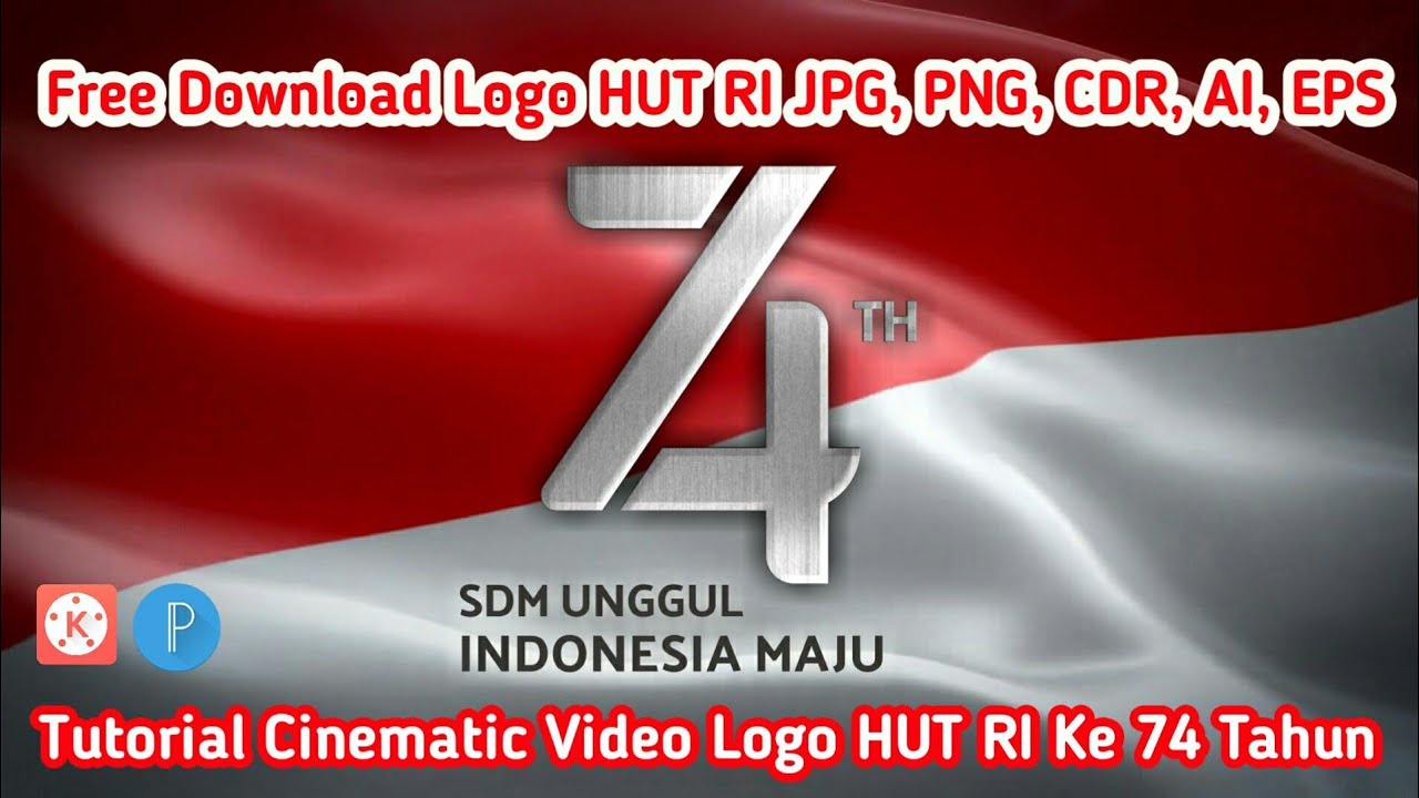 Detail Logo Resmi Hut Ri 74 Nomer 28