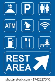 Detail Logo Rest Area Nomer 3