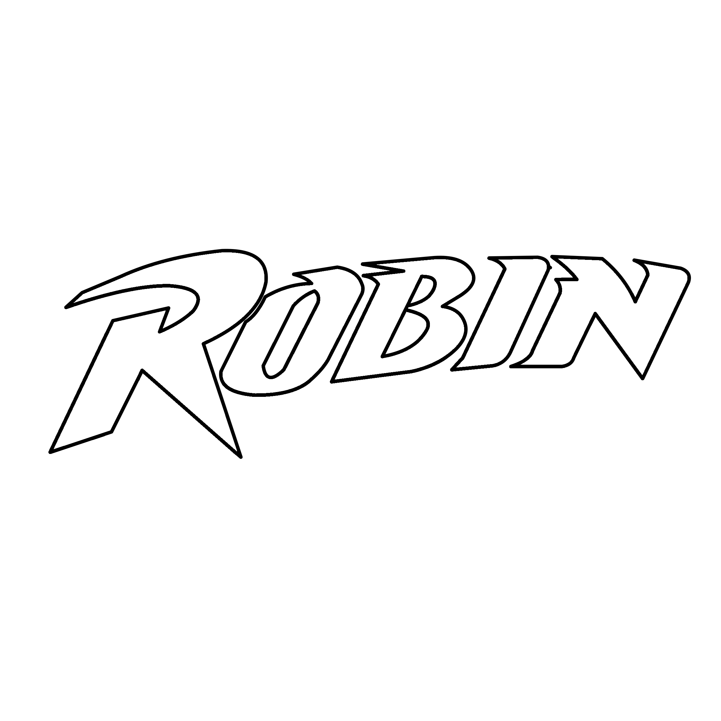 Detail Logo Robin Nomer 28