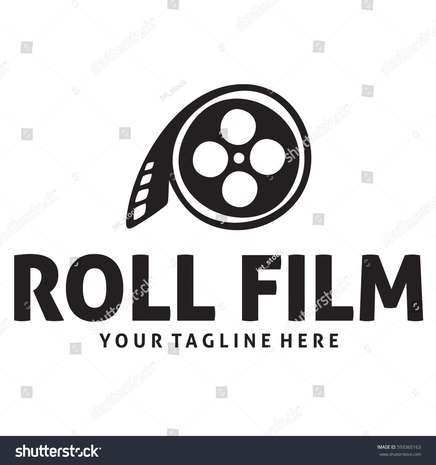 Detail Logo Roll Film Nomer 45