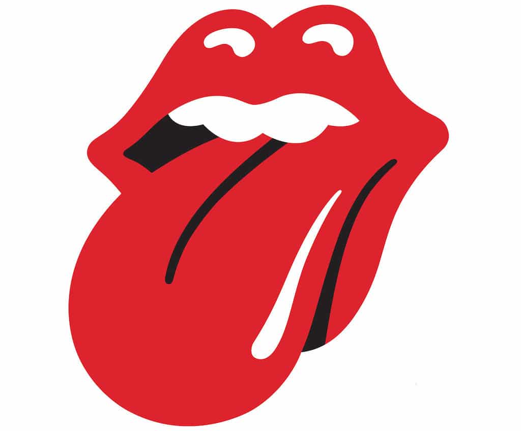 Detail Logo Rolling Stones Keren Nomer 23