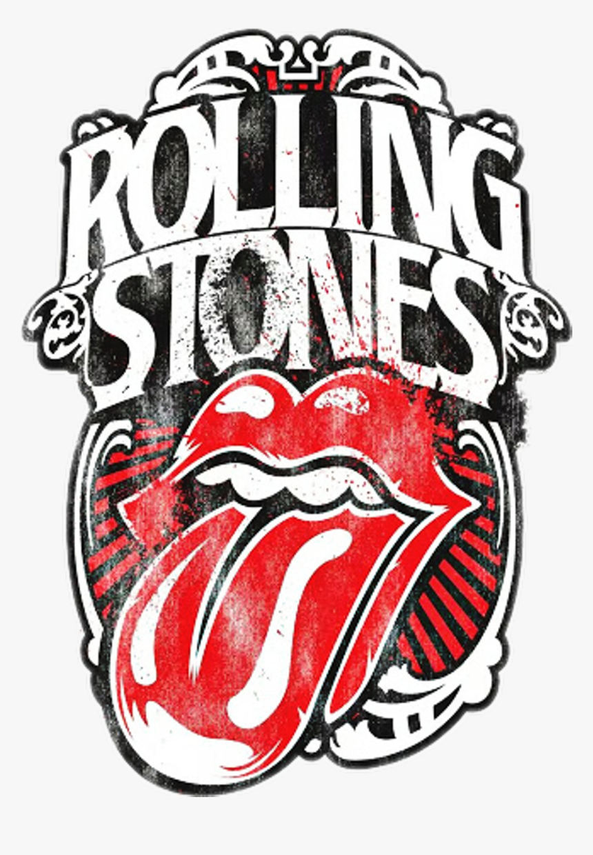 Detail Logo Rolling Stones Keren Nomer 7
