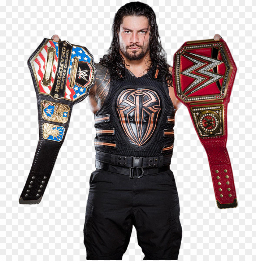 Detail Logo Roman Reigns Nomer 35