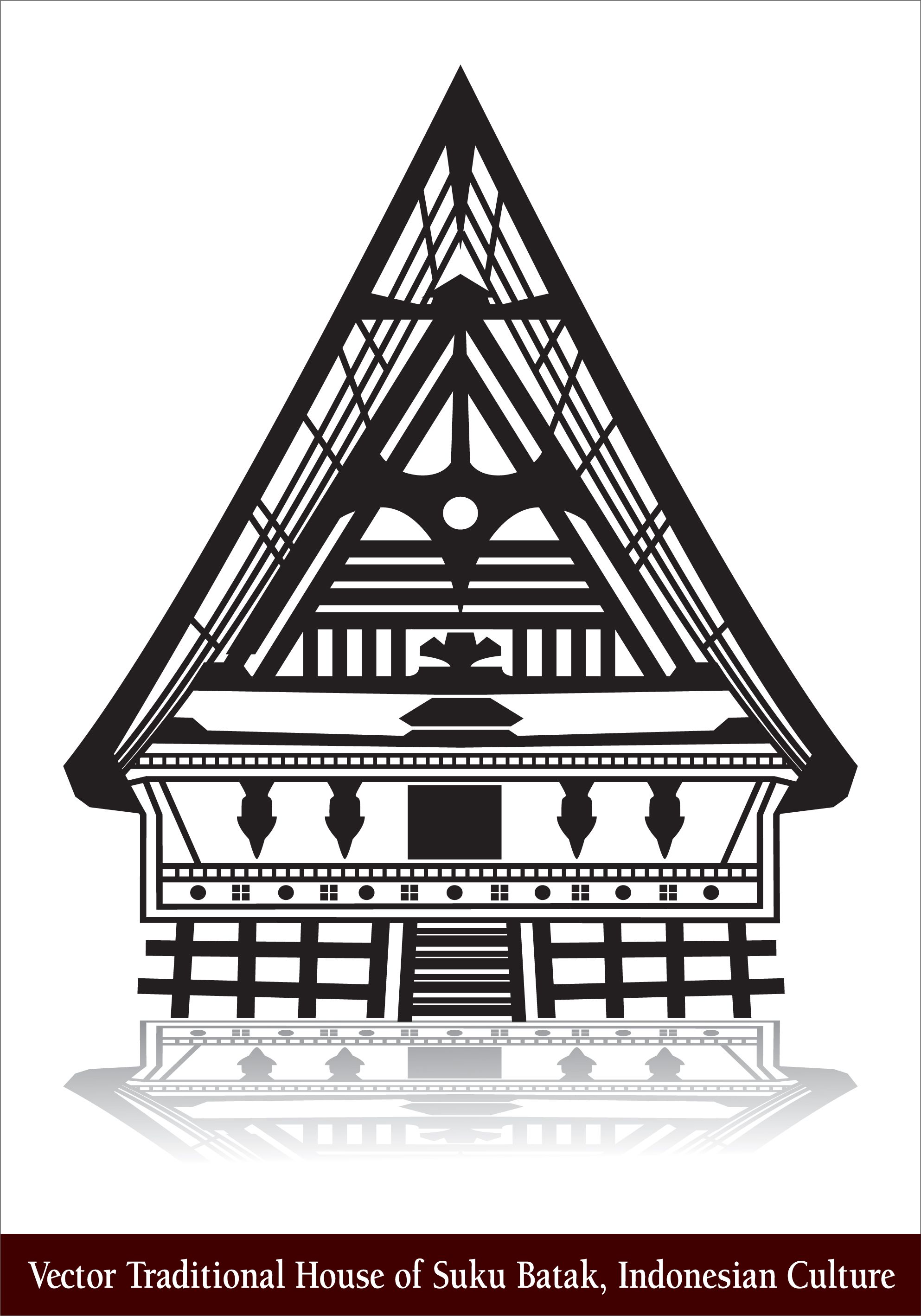 Logo Rumah Adat Batak - KibrisPDR