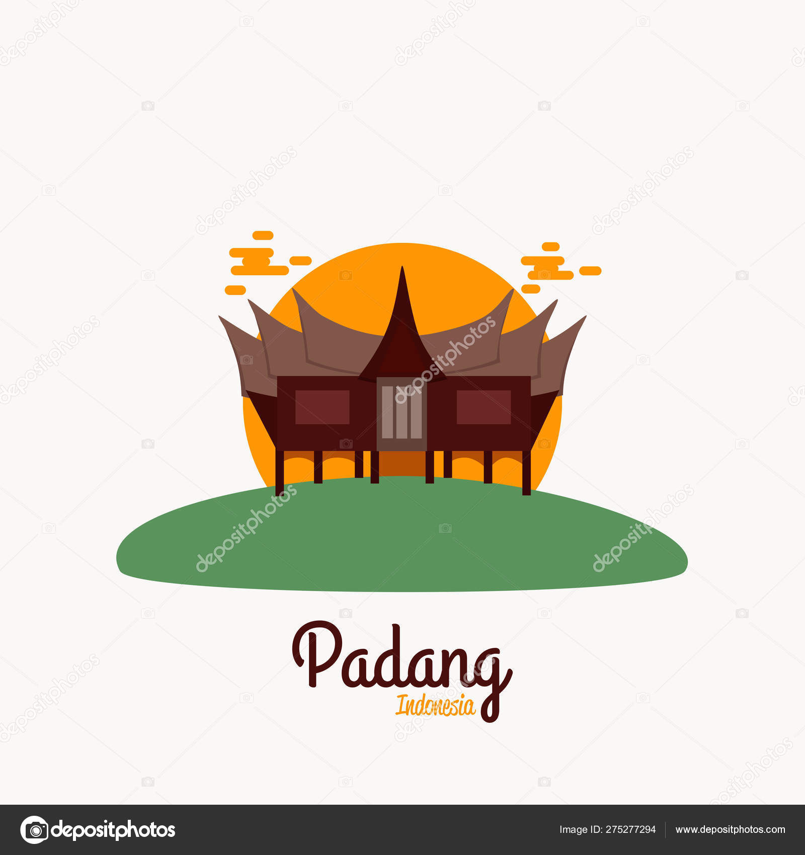 Detail Logo Rumah Gadang Vector Nomer 14