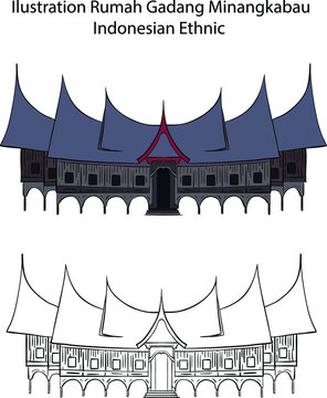 Detail Logo Rumah Gadang Vector Nomer 17