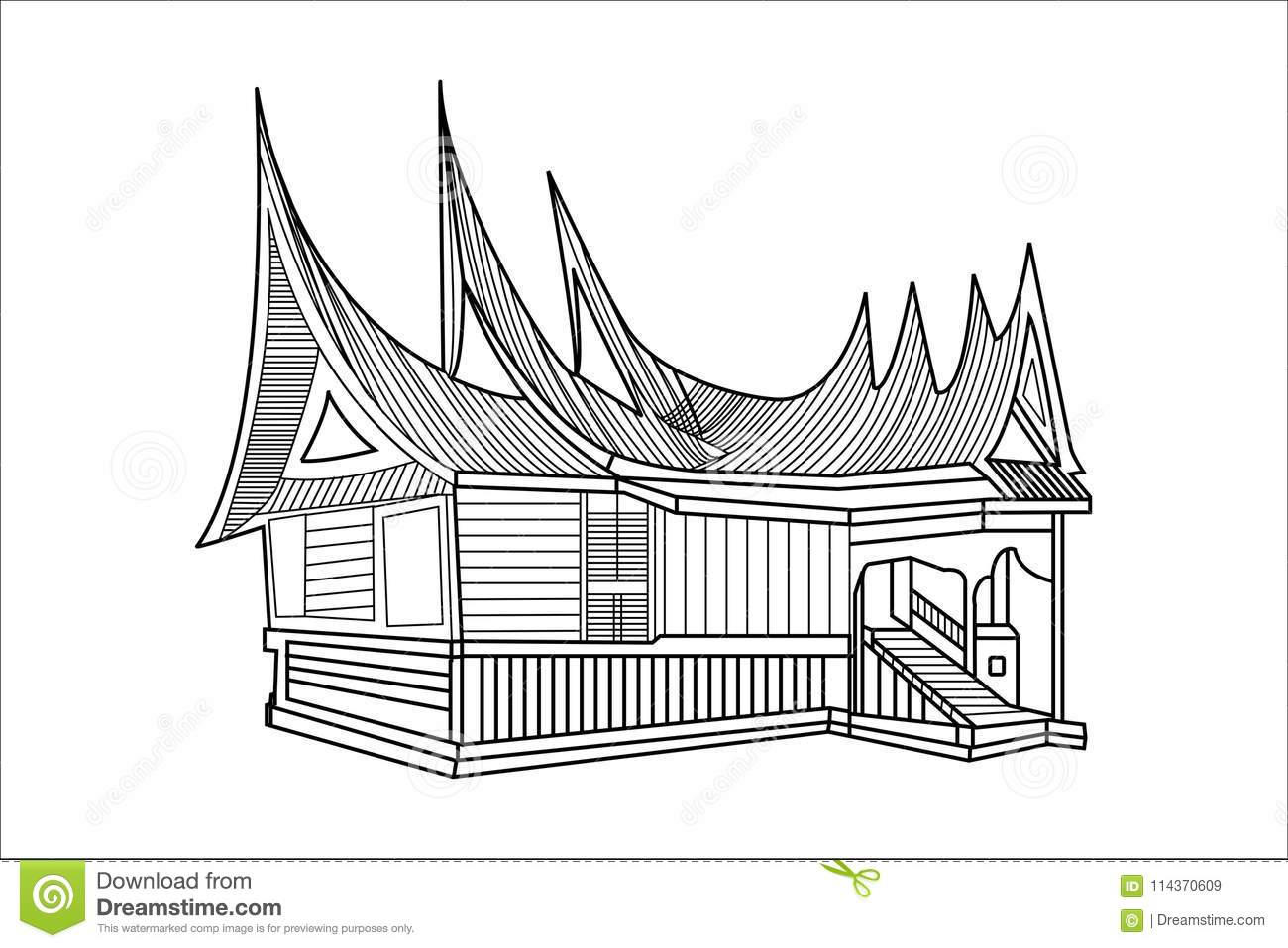 Detail Logo Rumah Gadang Vector Nomer 35