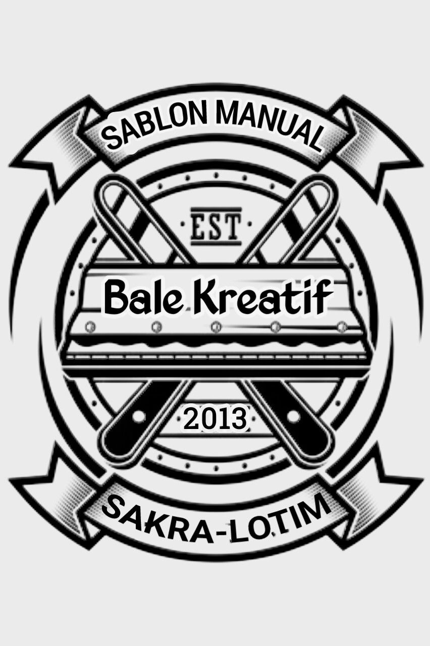 Detail Logo Sablon Keren Nomer 11