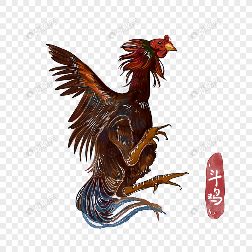 Detail Logo Sabung Ayam Nomer 7