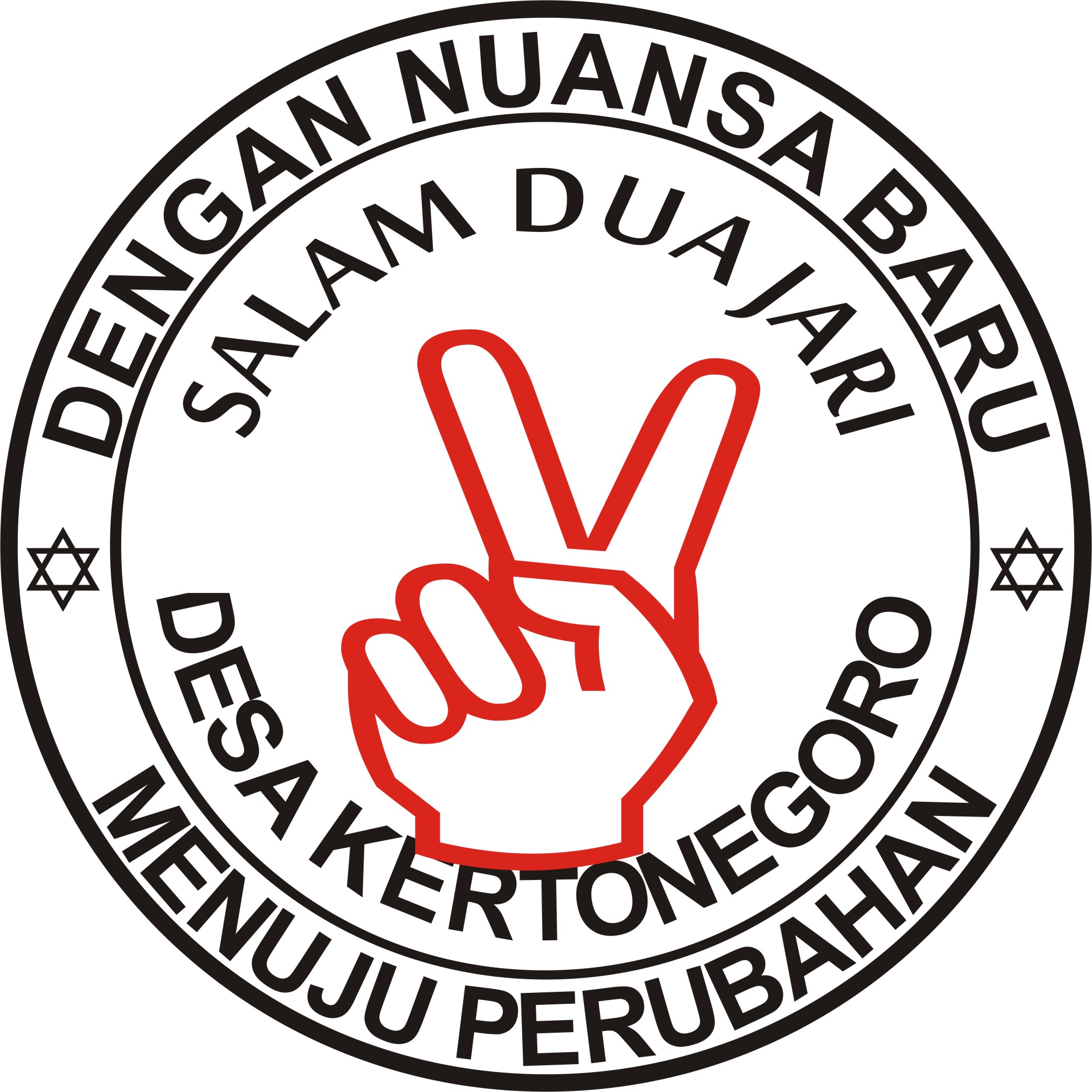 Detail Logo Salam 2 Jari Nomer 13