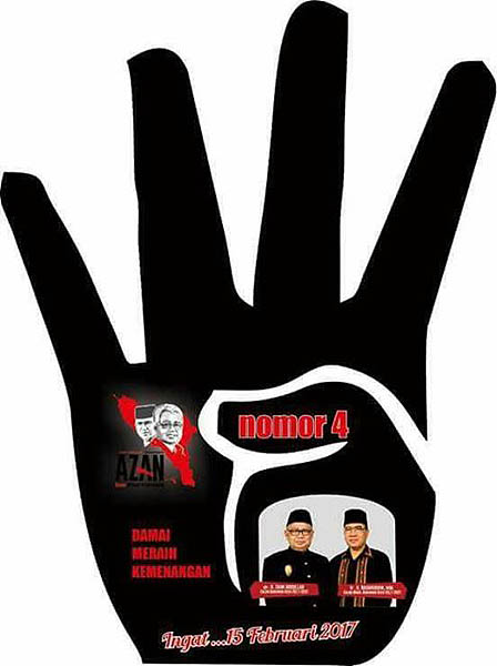 Detail Logo Salam 4 Jari Nomer 7