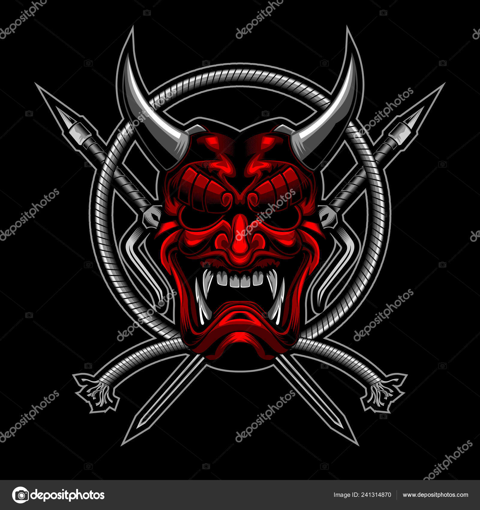 Detail Logo Samurai Keren Nomer 44