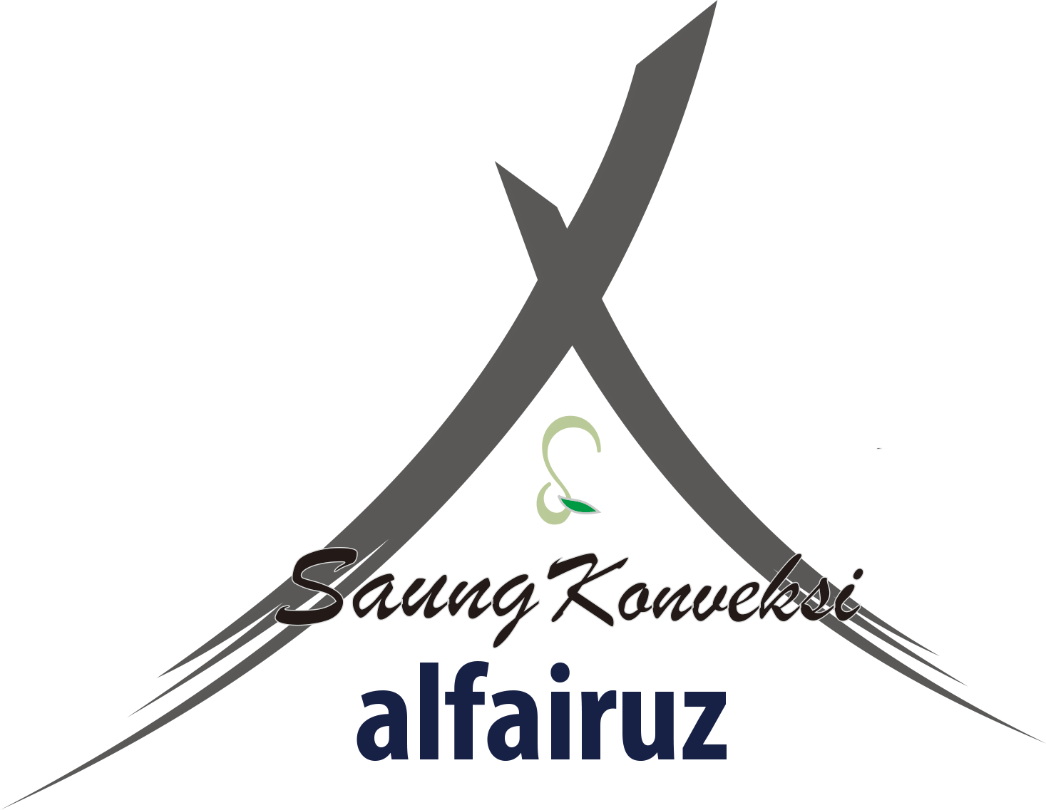 Detail Logo Saung Polos Nomer 21