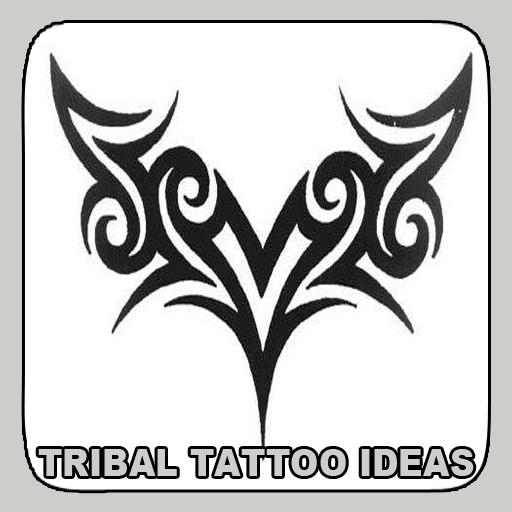 Detail Logo Sayap Tribal Nomer 30