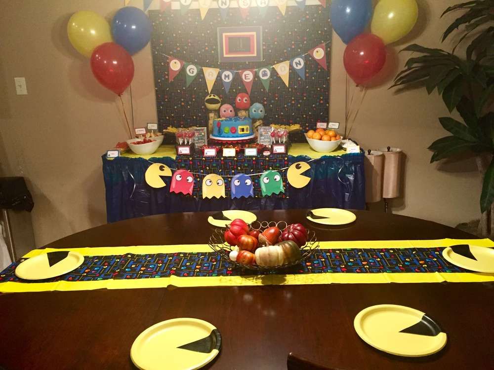 Detail Pac Man Birthday Decorations Nomer 13