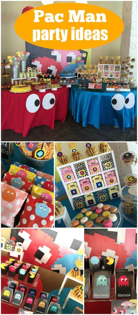 Detail Pac Man Birthday Decorations Nomer 4