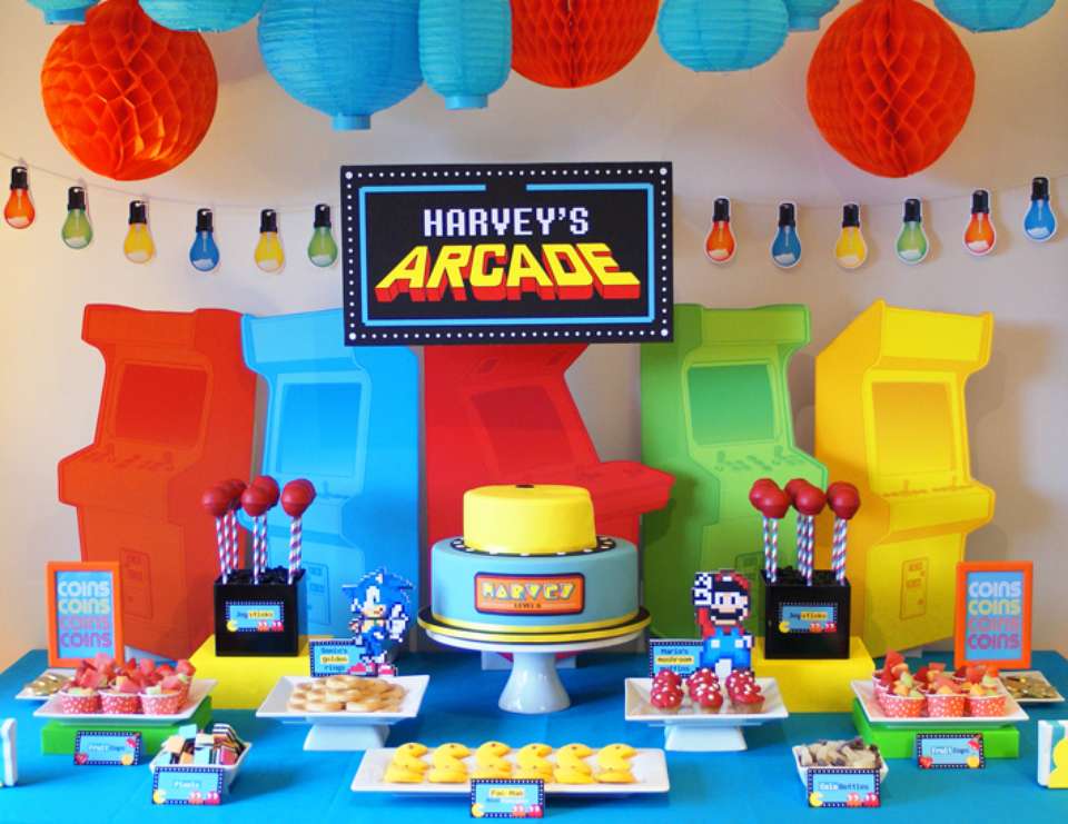 Detail Pac Man Birthday Decorations Nomer 43