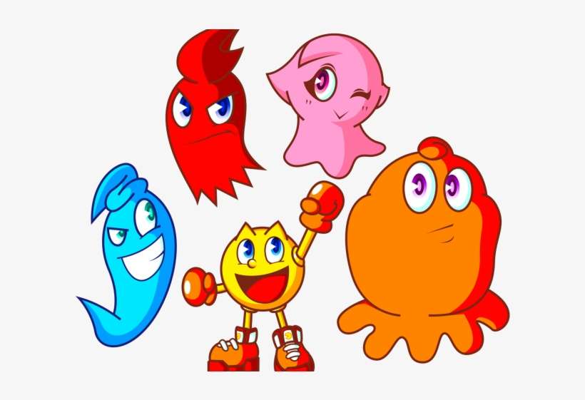 Detail Pac Man Ghost Clipart Nomer 16