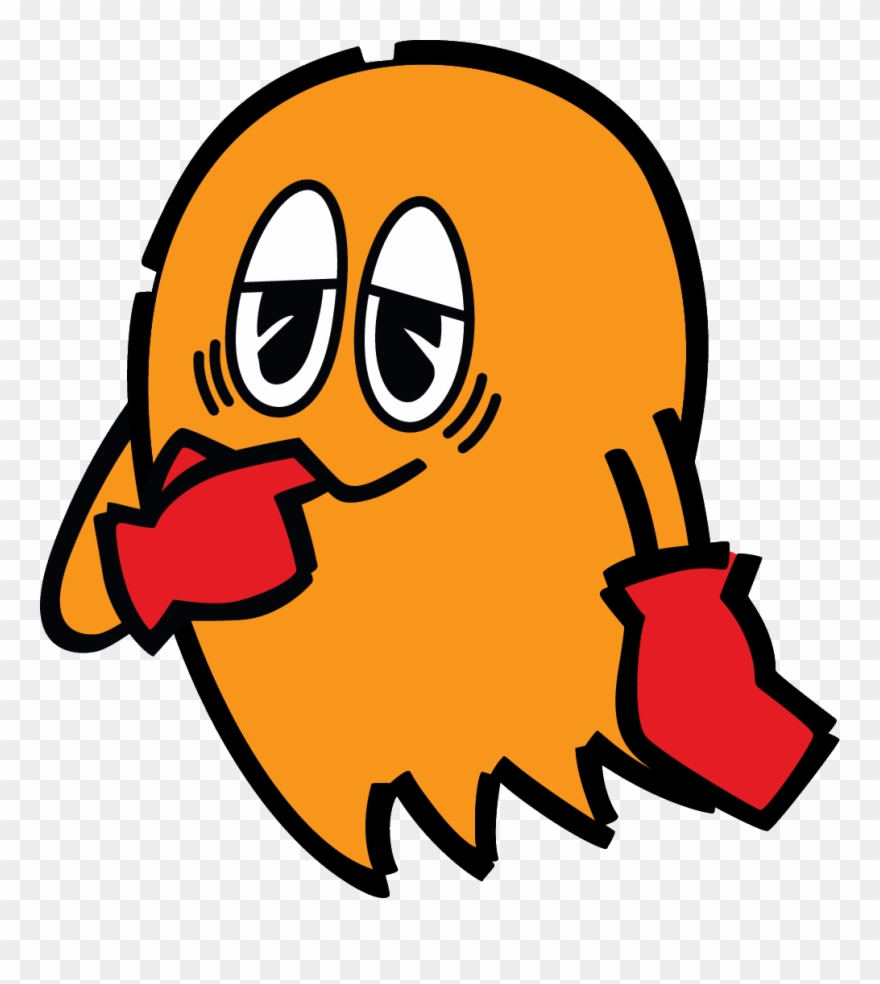 Detail Pac Man Ghost Clipart Nomer 29