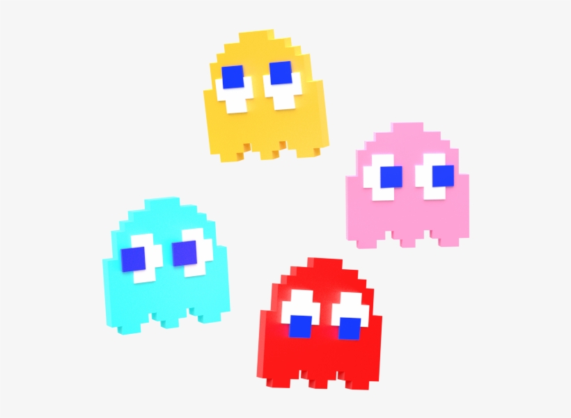 Detail Pac Man Ghost Clipart Nomer 44