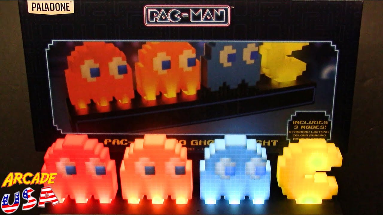 Detail Pac Man Ghost Light Table Lamp Nomer 19