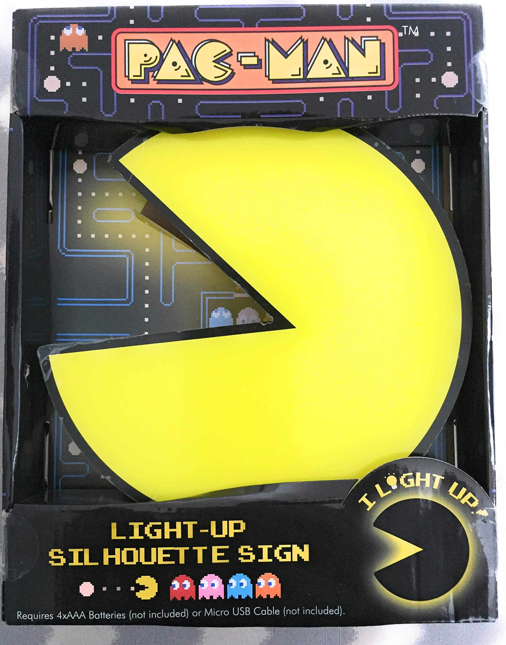 Detail Pac Man Light Up Silhouette Sign Nomer 18