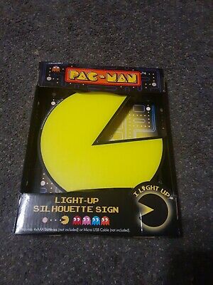 Detail Pac Man Light Up Silhouette Sign Nomer 26