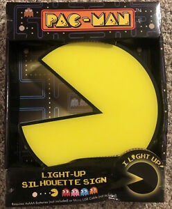 Detail Pac Man Light Up Silhouette Sign Nomer 4