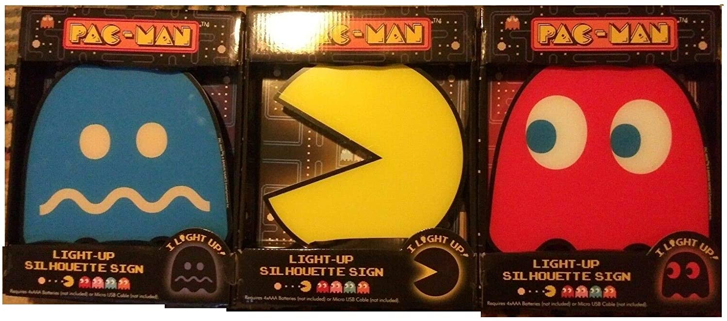 Detail Pac Man Light Up Silhouette Sign Nomer 34