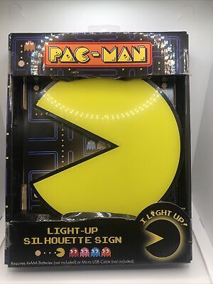 Detail Pac Man Light Up Silhouette Sign Nomer 47