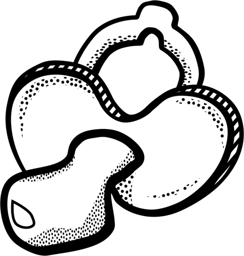 Detail Pacifier Clipart Black And White Nomer 42