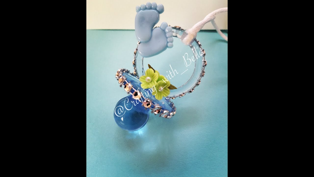 Detail Pacifier Necklace Baby Shower Nomer 36