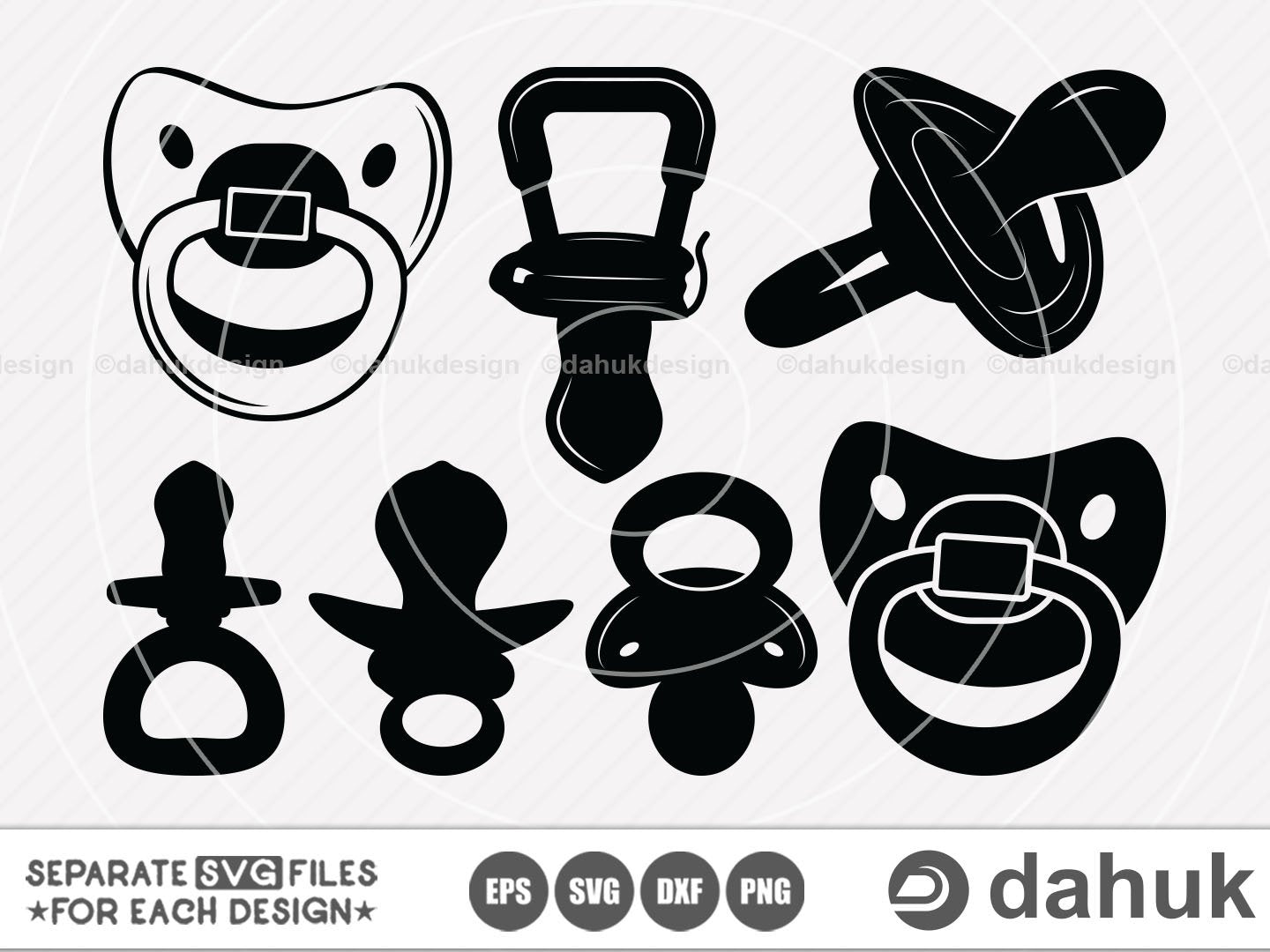Detail Pacifier Silhouette Nomer 26