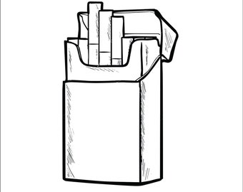Detail Pack Of Cigarettes Png Nomer 49