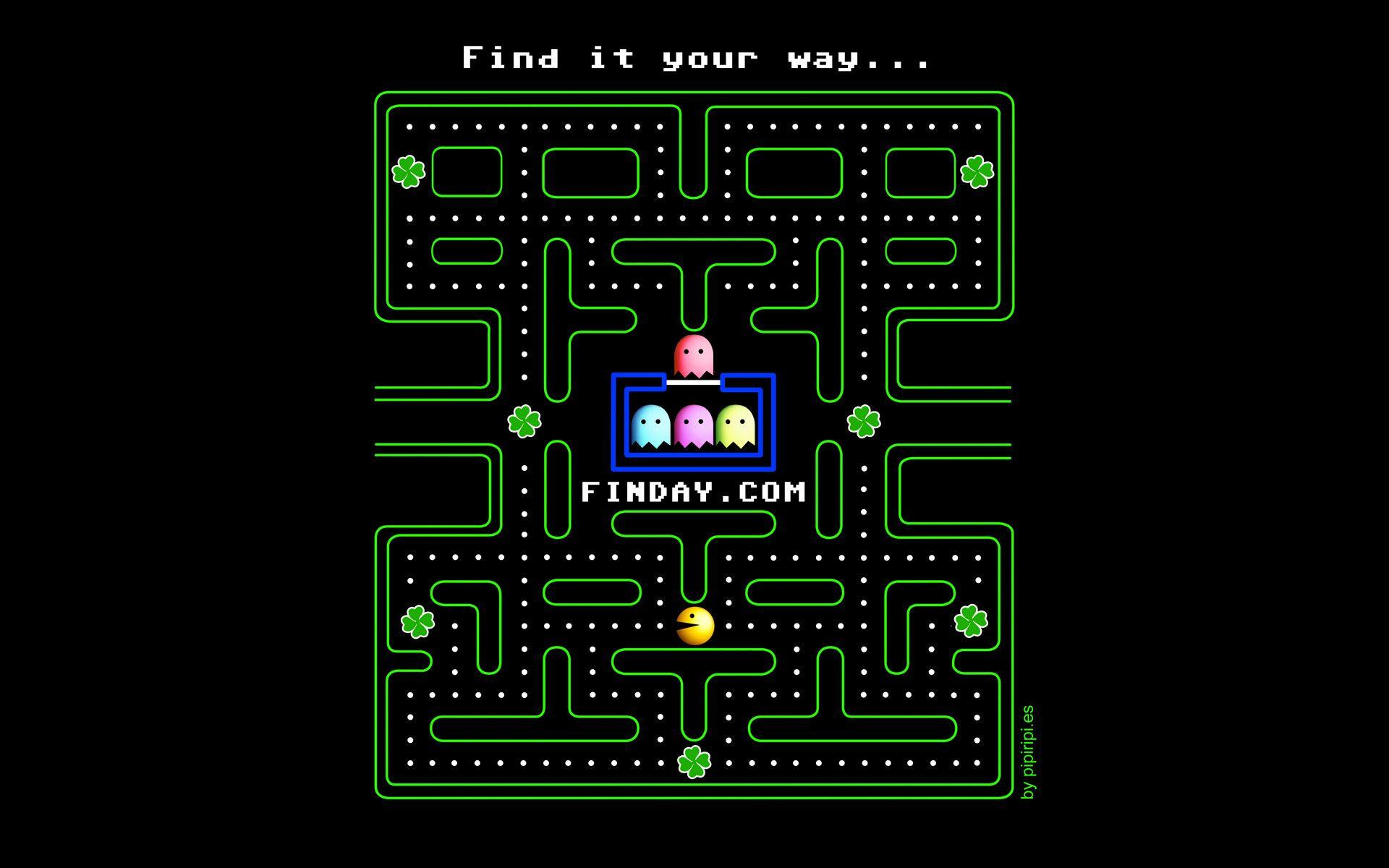 Detail Pacman Wallpaper Hd Nomer 9