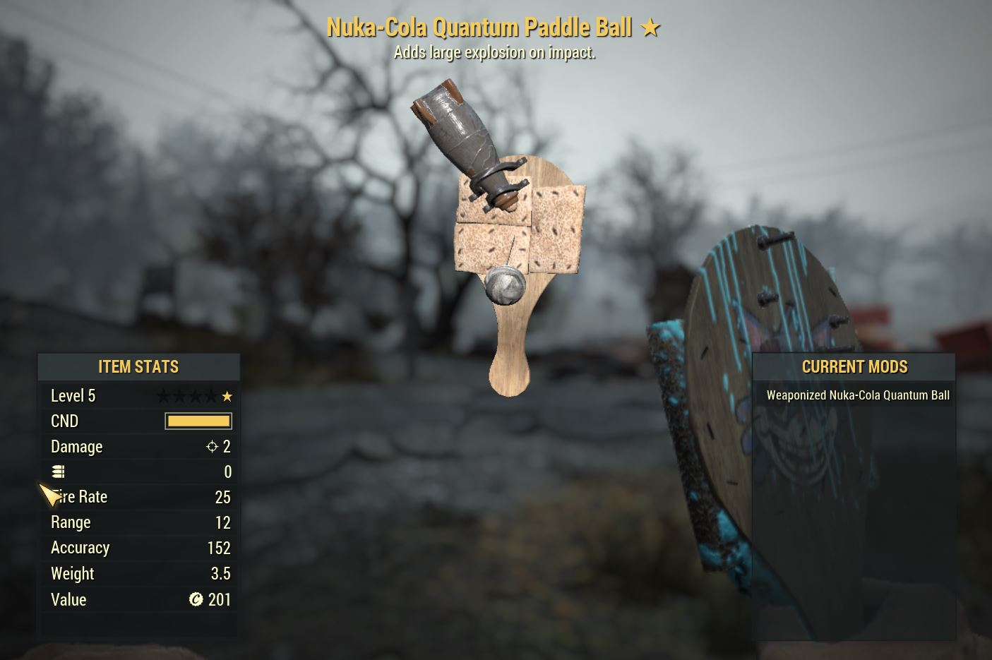 Detail Paddle Ball Fallout 76 Nomer 4