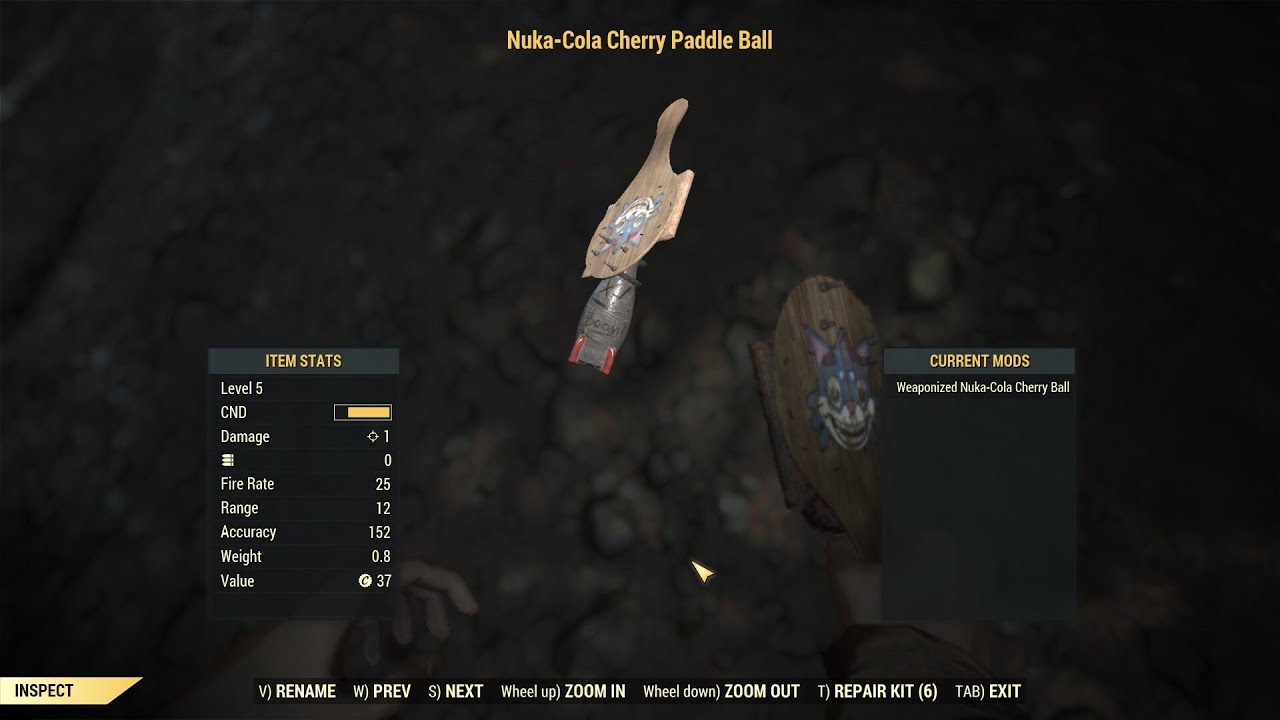 Detail Paddle Ball Fallout 76 Nomer 10