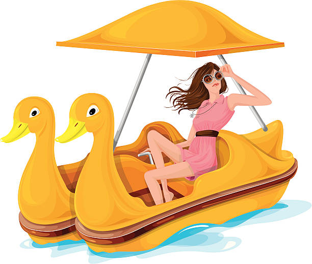 Detail Paddle Boat Clipart Nomer 8