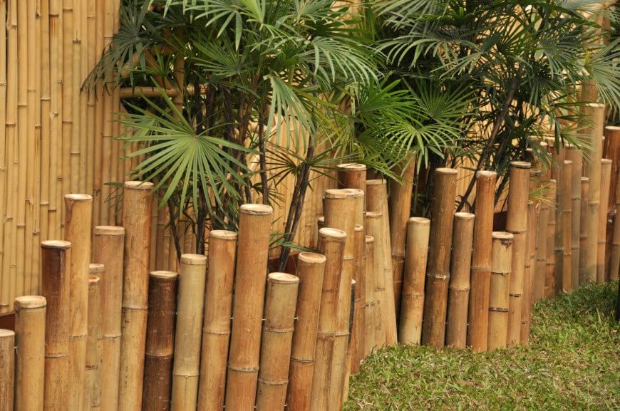 Detail Pagar Bambu Taman Nomer 24