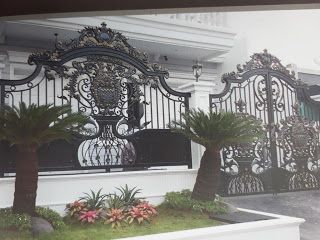 Detail Pagar Besi Rumah Mewah Nomer 29