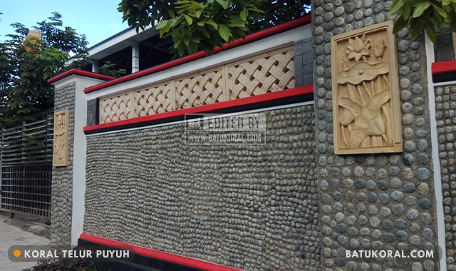 Detail Pagar Dinding Batu Nomer 12