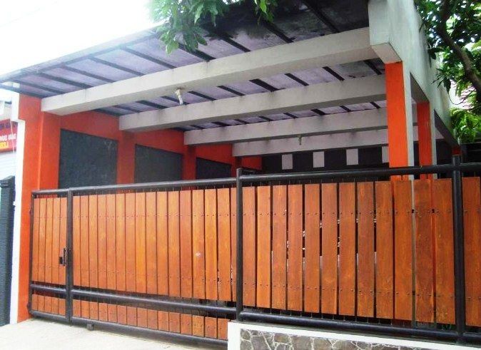 Detail Pagar Kayu Rumah Minimalis Nomer 3