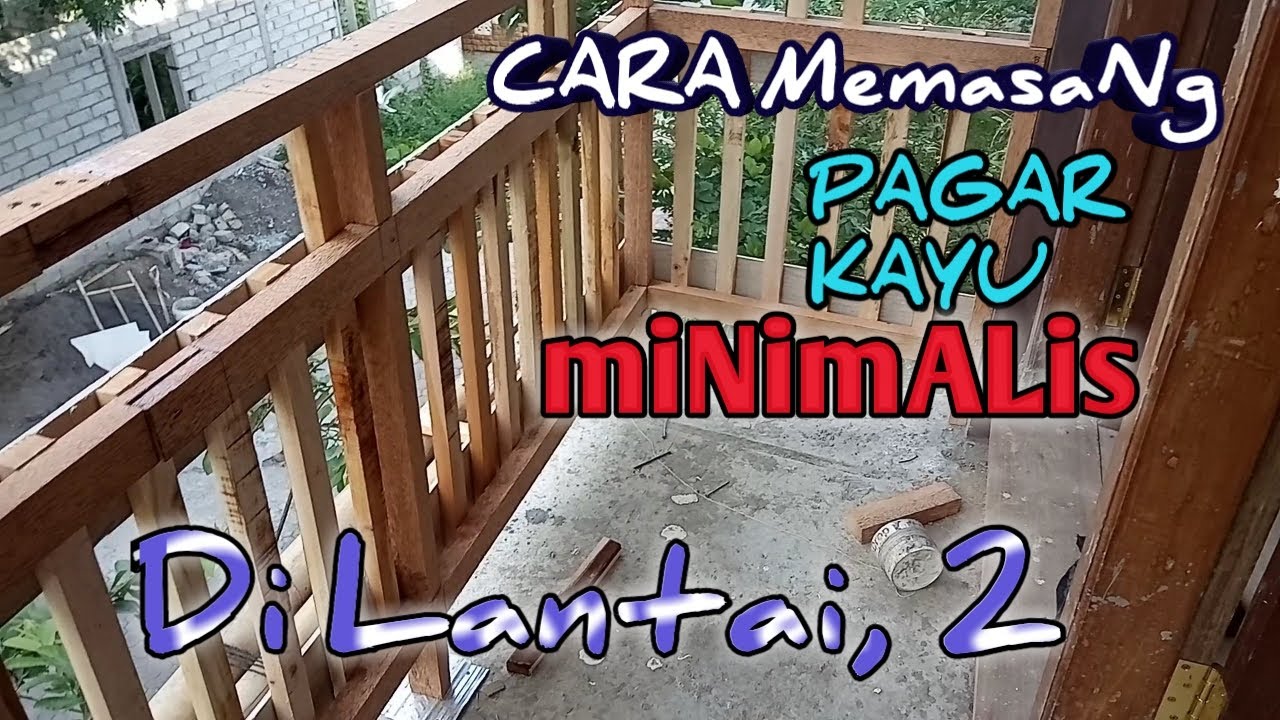 Detail Pagar Kayu Teras Nomer 38