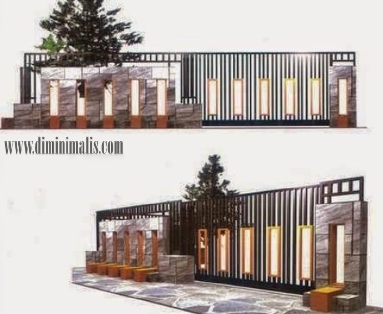 Detail Pagar Keliling Rumah Minimalis Nomer 33