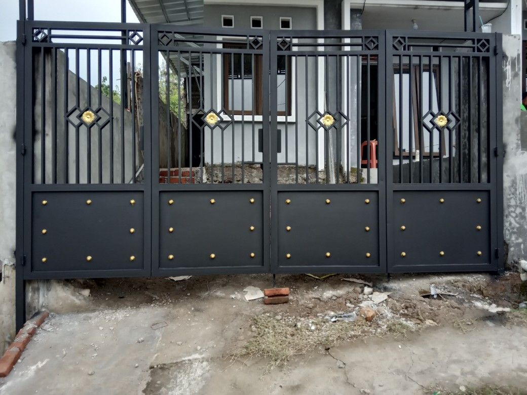 Detail Pagar Lipat Rumah Minimalis Nomer 22