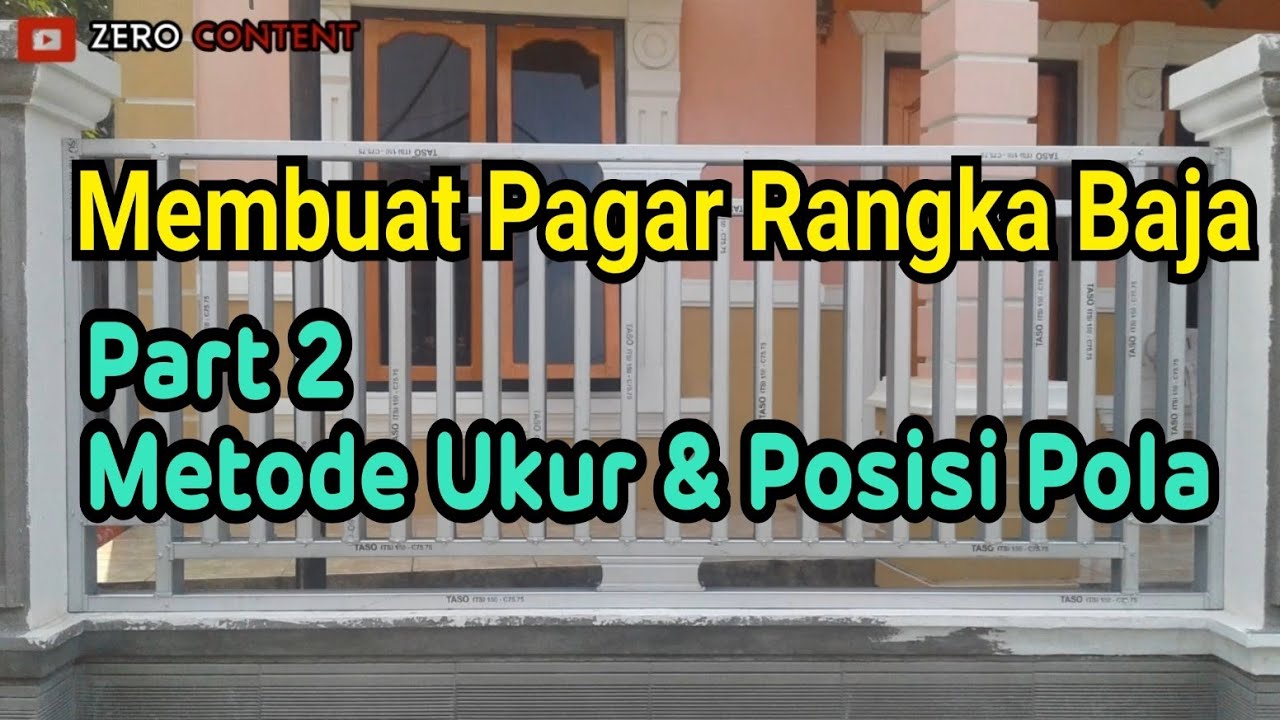 Detail Pagar Rumah Baja Ringan Nomer 54