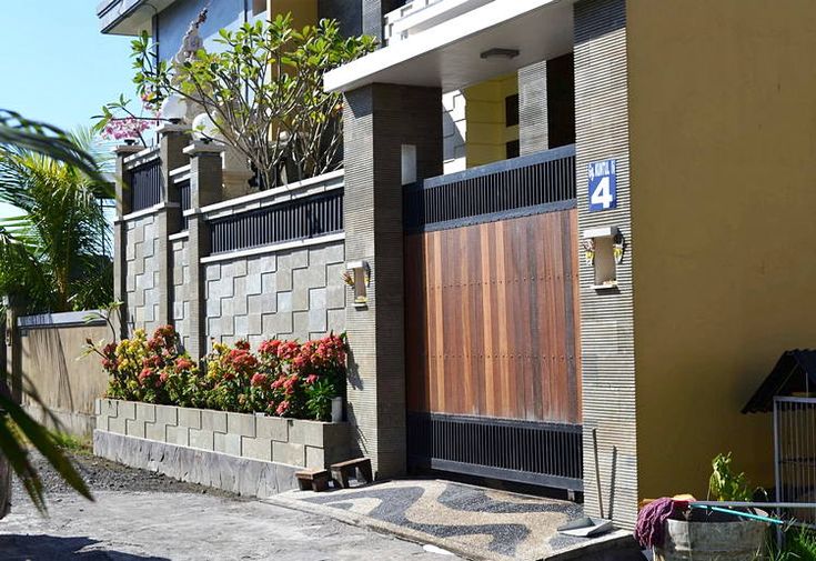 Detail Pagar Rumah Bali Nomer 16