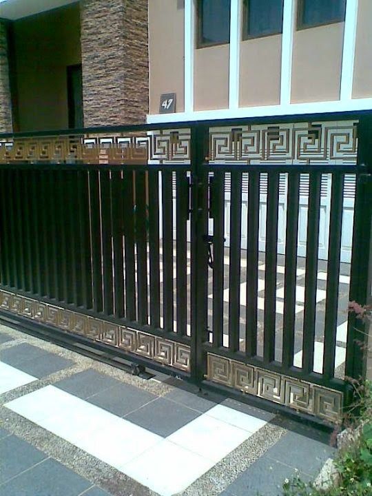 Detail Pagar Rumah Besi Minimalis Nomer 14