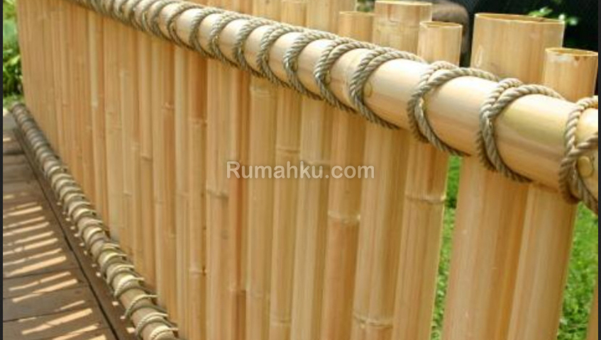 Detail Pagar Rumah Dari Bambu Nomer 38