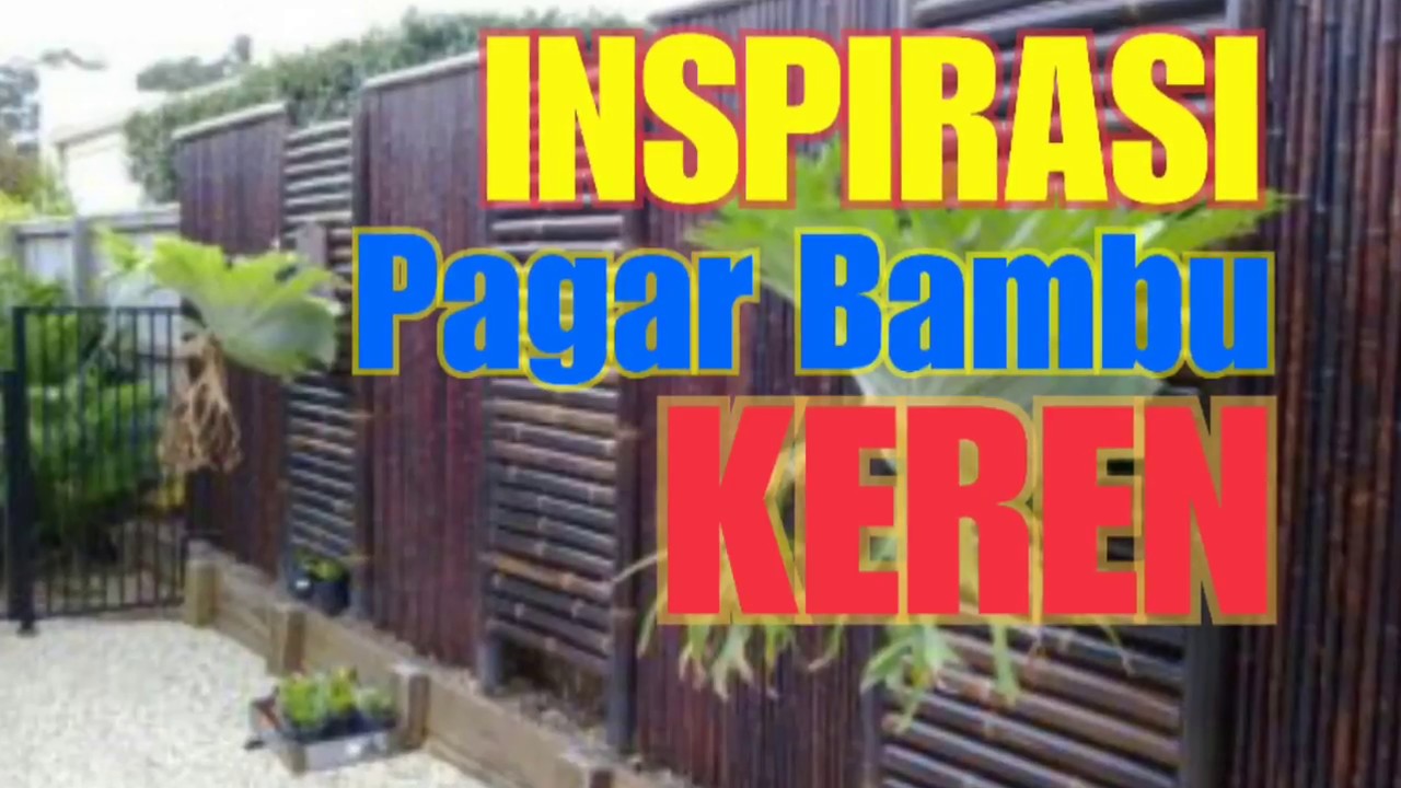 Detail Pagar Rumah Dari Bambu Nomer 42